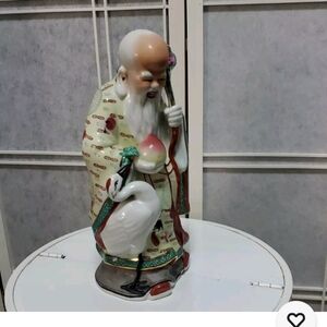 Large 13.5" Chinese Porcelain Figurine